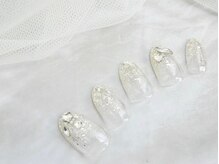 シベル(Ci belle)/ラメグラネイル/ビジューネイル