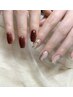 【4本アートコース】持ち込み画像OK★ニュアンスネイルもお任せ♪¥7.000