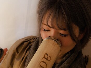 隠れ家アオ(ao)/よもぎ蒸しならぬお茶蒸し中