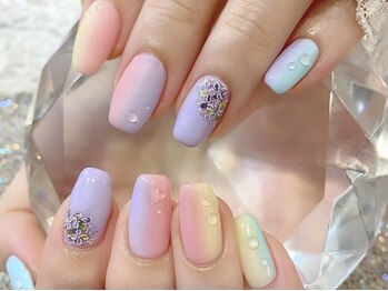 マーノ 稲毛海岸店/パステルグラデーション