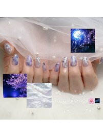 【Izumi】夜桜ネイル