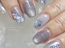 ランネイル 名古屋伏見(RANnail)/フラワーネイル/ブルーマグ