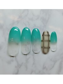 グリーングラデーション