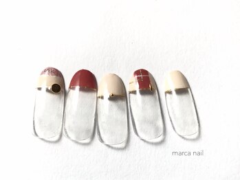 マルカネイル(marca nail)/シンプルデザインコース　