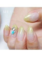 エムネイル(Ｍ)/_ラメグラデーション_ 