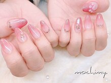モチミィ(mochimy.)/＊ピンクグラデ／肉球ネイル＊
