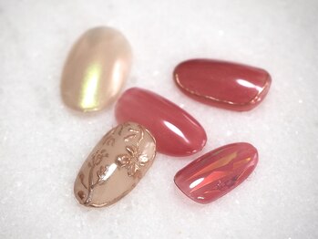 プールヴー☆オングル/春ネイル