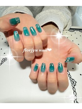 フロージュ ネイル(florjyu nail)/ジャスミンカラーnail