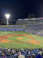 エムスラッシュアヴェダ 自由が丘(M.SLASH AVEDA)&nbsp;野球観戦も好きで見に行く事が多いです！/リンパマッサージ