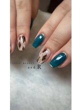 アンド アール(and.R)/ニュアンスヒョウ柄