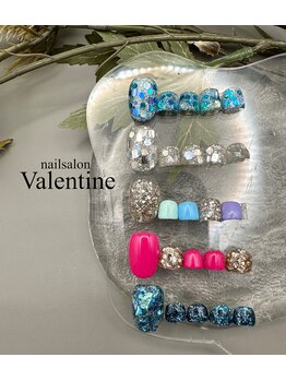 ネイルサロン ヴァレンタイン(nailsalon Valentine)/フット定額5500円から6000円