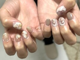 ニュアンスネイル×ハンド