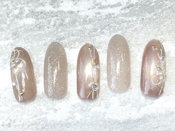 ルナウーナ 谷塚店(LUNAUNA)/お正月ネイル7040円