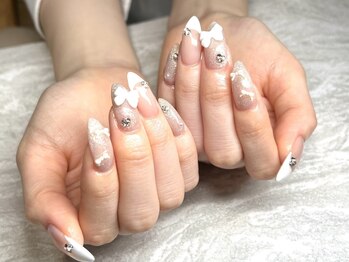 ラフ ハチサンゼロイチ(laugh8301)の写真/【ワンカラー/カラグラ/ラメグラ¥5980】持ち込み画像もオフ無60分仕上げ!駅近&平日22時迄◎