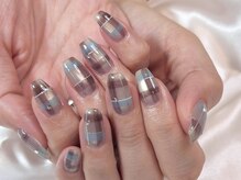 ミエリ(Mieli)/チェックネイル☆彡