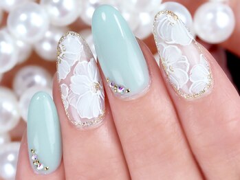 ブリス(Bliss produced by syisyu)/フラワーネイル☆