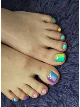 エンジェル 葛飾(ANGEL)/左右色違いグラデーション