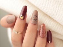 エムスラッシュ ネイル 新百合ヶ丘店(M.SLASH)/ハートネイル