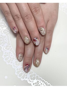 ビューティーサロン ココ多治見店(Beauty salon COCO)/持ち込みアート