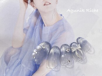 アグニークリッシェ(Agunik Riche)/【リボンネイル】
