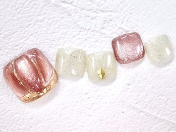 ネイルサロン ドルチェネイル 柏店(Dolce.Nail)/フットデザインコース☆足湯付き