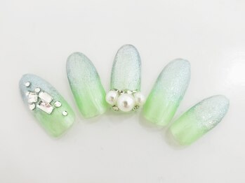 ビーケア 自由が丘店(B.care)/ビジューネイル￥7480