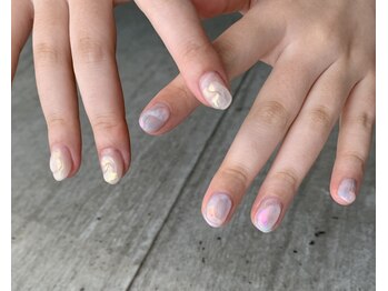 ナンバーネイル 名駅(N° nail)/オーロラネイル