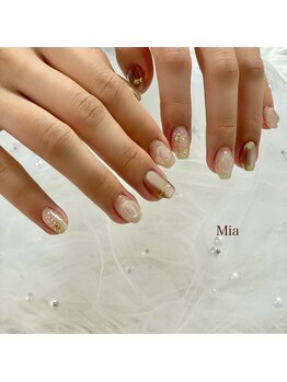 ミア(Mia)/オフィスネイル♪
