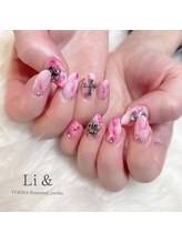 モナールアンド(MONNAL&)/クロムハーツ☆ピンクマーブル