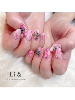 モナールアンド(MONNAL&)/クロムハーツ☆ピンクマーブル