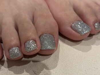 チャーム(charmu.)/フットフラッシュネイル