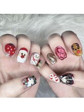 ビルドアップビューティー(Build Up Beauty)/クリスマスネイル