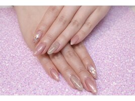 定額6900円キラキラネイル