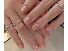 シーズネイル(She's Nail)/シンプルミラーネイル