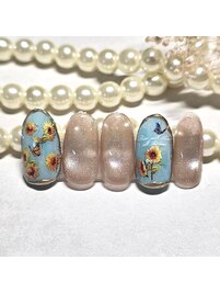【季節限定】向日葵アート