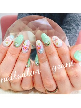 グラント(NAIL SALON&SCHOOL grant)/定額ジェル6900円