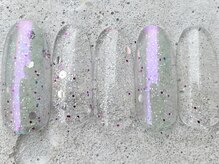 フリークネイル(FREAK Nail)/クリアラメホロオーロラ ¥6500