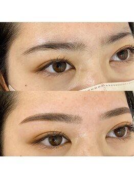 ミラ 渋谷(Eyebrow salon Mira)/トレンドセミアーチ眉/