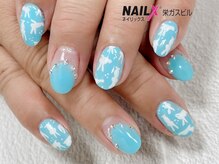 ネイリックス 栄ガスビル(NAILX)/春のうさぎネイル