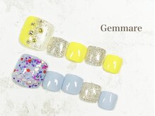 ジェンマーレ 二子玉川店/キラキラフットネイル