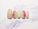 桃の花ネイル初回￥6980