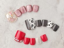 イロハ(IROHA)/フットネイル定額アートデザイン