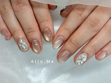 アリューミー 南青山店(Allu.Me)/埋め尽くしネイル(staff:saki)