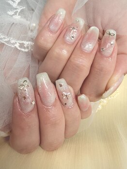 ホワイトネイル(White Nail)/韓国ワンポンネイル