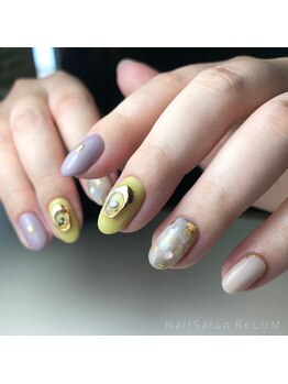 ネイルサロンリルム(ReLUM)/定額￥8500コース