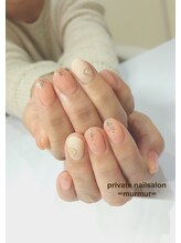 プライベート ネイルサロン マーマ(murmur)/シンプルお上品ネイル