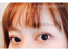 @206 バイ ヘアメイクチョコ(@206 by hair make choco)/サロンモデル　3 目元アップ