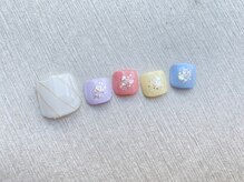 ビビネイル(BIBI Nail)/初回オフ無料！フット定額￥9900