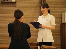 整体 骨盤調整サロン ボディライト フレンテ西宮店/カウンセリングからスタート