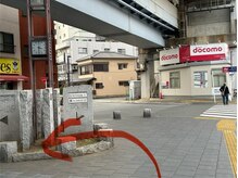 ストレッチのお店/docomoが見えたらすぐ左！